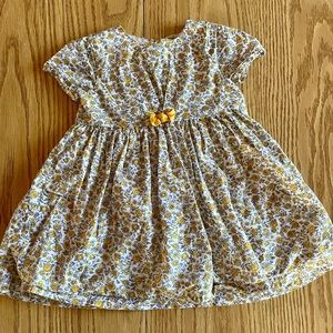 Toddler Girl Floral Dress